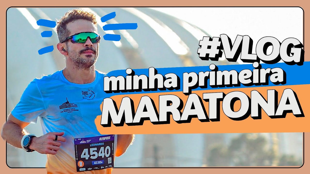 MINHA PRIMEIRA MARATONA: QUEBREI NO KM 40! | Lu Ferreira