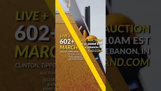 602+/- Acres Clinton, Tippecanoe, & Montgomery Counties | Live & Online Auction 3/31/2026