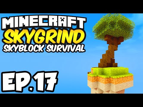 Minecraft: Skygrind Skyblock Survival Ep.17 - VILLAGERS! (Minecraft 1.8)
