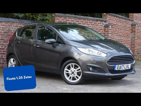 2017 - 17 Ford Fiesta 1.25 Zetec 5 Door Petrol Hatchback