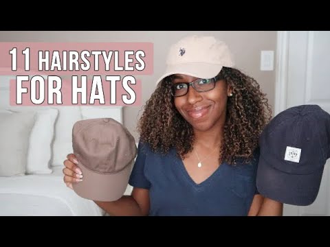 Natural Hairstyles for Hats: 11 looks on Curly &...