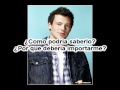 Glee Shes not there (español) 