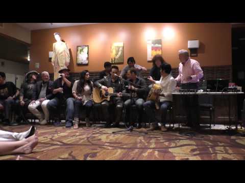 Jeff Lewis All-Star Jam Band, more talk - no song - video by Susan Quinn Sand