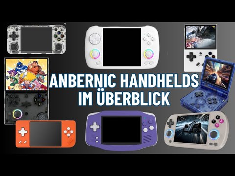 Anbernic Einsteigerhandhelds im großen Vergleich - alle RG*XX Geräte im Überblick & Test