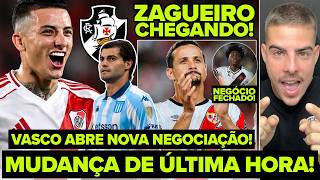 MUDANÇA DE ÚLTIMA HORA NA CONTRATAÇÃO DE SOSA! VASCO ABRE NEGOCIAÇÃO POR KEVIN CASTANO! ZAGUEIRO!