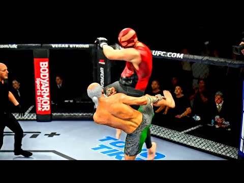 Big Van Vader vs. Old Bruce Lee - EA Sports UFC 4 Rematch