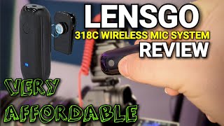 LENSGO 318C Wireless Microphone Lavalier System REVIEW