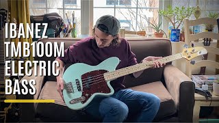 Video thumbnail for Ibanez TMB100M Electric Bass Unboxing, Demo, and Review by Max Deirmenjian