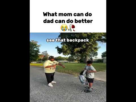 He know the job well than mom 😭✌️