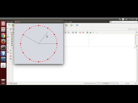 Draw Clock Using Java Graphics2d