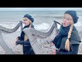 THE DAEMON LOVER (Scottish Sea Song) - Harp Twins - Electric Harp