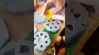 Hand Crafted Dice Being made for TahWars Backers! #boardgame #boardgames #boardgaming #dnd #shorts