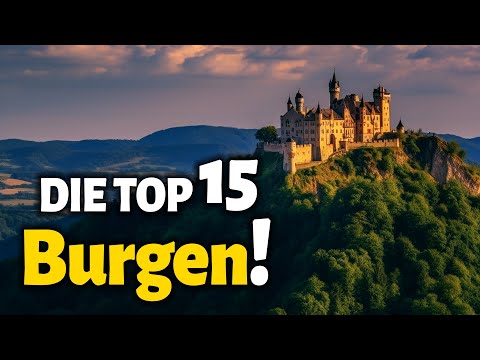 Bekannte und weniger bekannte Top 15 Burgen und Schlösser in Deutschland. - Drohne | Fotografieren