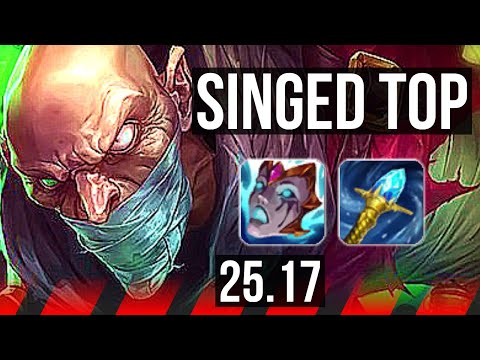 SINGED vs CAMILLE (TOP) | 900+ games, 5/2/6 | KR Grandmaster | 25.17