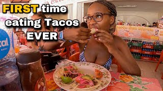 SOLO Backpacking Trip to MEXICO 🇲🇽| The most beautiful beach (Playa Notre) in Isla Mujeres & TACOS