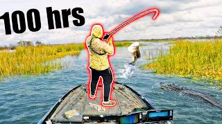 I'm NEVER fishing this Gator INFESTED Swamp after this...