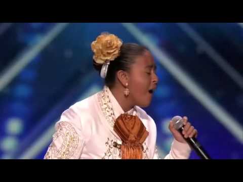 13-Year Old Alondra Santos Sings On America's Got Talent