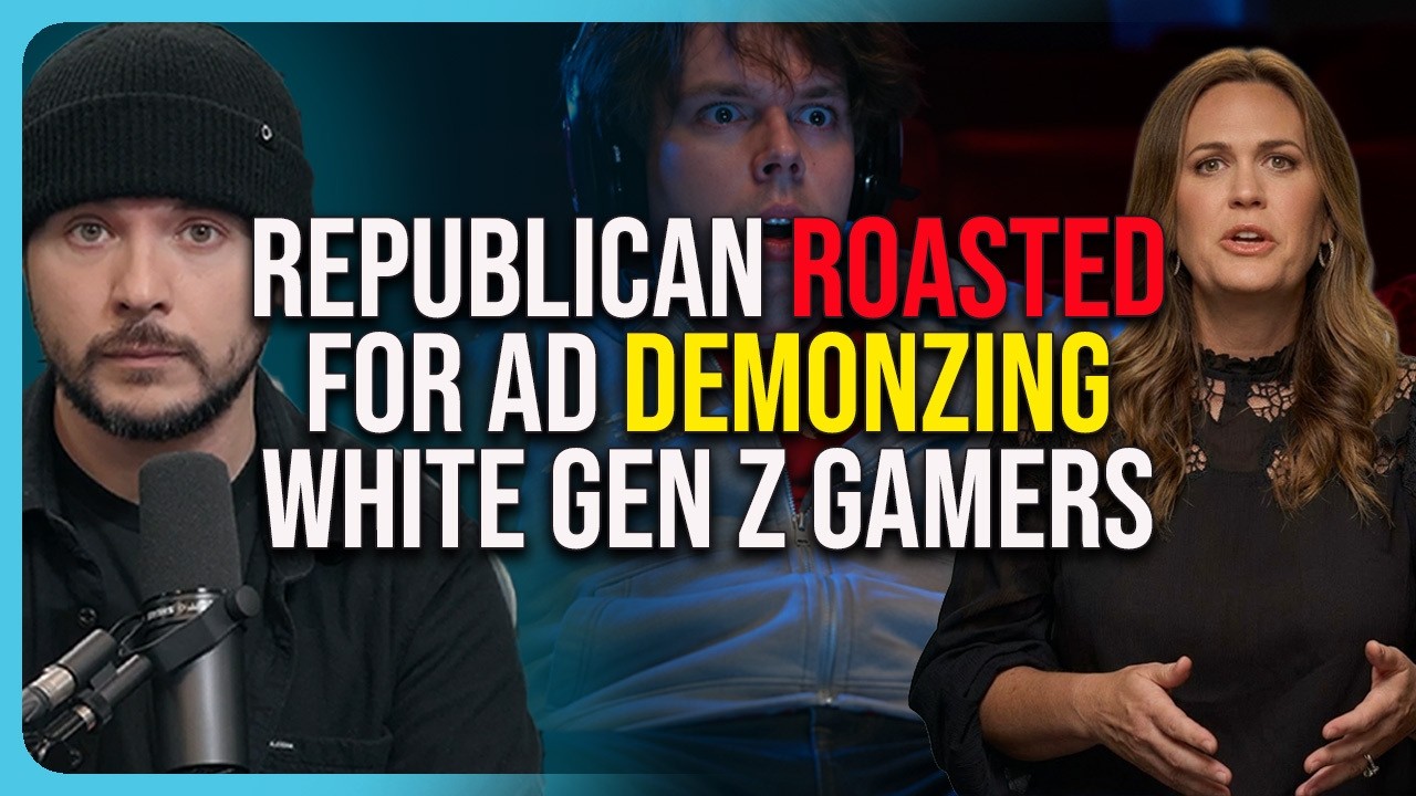 Republican ROASTED For Ad DEMONZING White Gen Z Gamers
