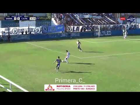 San Martín De Burzaco 1-0 Puerto Nuevo / Goles / Primera C