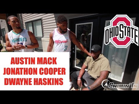 Ohio State QB Dwayne Haskins and teammate Austin Mack give a tour of their off-campus crib!