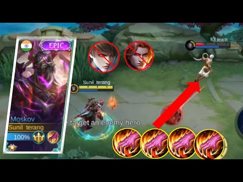 MOSKOV FAST FARM!! TOP 1 GLOBAL BEST BUILD 2023 ~ MLBB