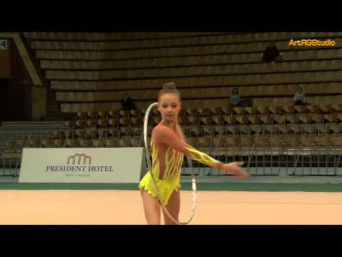 POLYAKOVA Natalia (UKR) Hoop -2010 World Cup Kiev "Deriugina Cup" 2010-03-20 HD1080 ПОЛЯКОВА Наталия