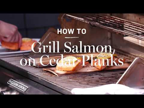 How to Grill Salmon on Cedar Planks | Williams Sonoma