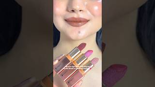 Pilgrim High Shine Luminous Finish Lipstick For This Festive Season ✨💕 #lipstick #makeup #shorts