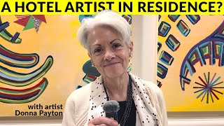 A hotel artist residency?