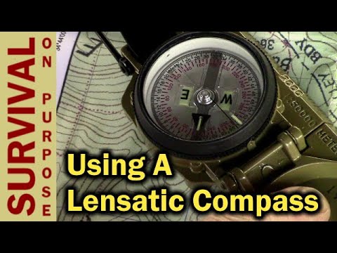 How To Use A Lensatic Compass For Beginners - Cammenga 3H