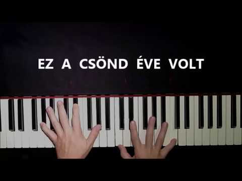 Ez a csönd éve volt (zongora feldolgozás)