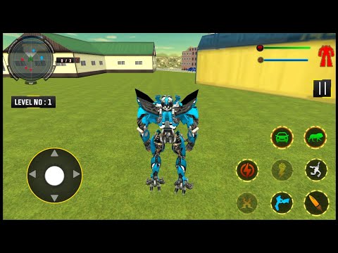 Lion Robot Transform Games 2022 - Android Gameplay