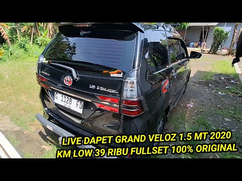 LIVE DAPET GRAND VELOZ 1.5 MT 2020 KM LOW 39 RIBU NYARIS SEPERTI BARU ORI 100% TANPA SEPET