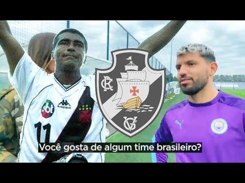 Aguero falando sobre Romário e Vasco