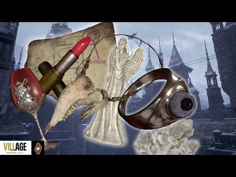 GET RICH!! Where to find Valuables / Treasures in Castle Dimitrescu | Resident Evil Village