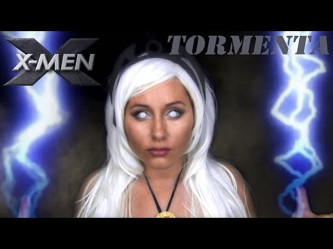 Tutorial maquilleje Tormenta. Storm makeup tutorial. Xmen Video