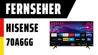 Fernseher Hisense 70A6GG (A6G) | Test | Deutsch