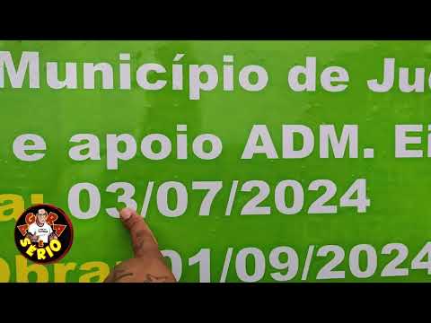 MAIS UMA OBRA DO PT NO CAMPÃO DE JUQUITIBA AGORA É A ILUMINAÇÃO