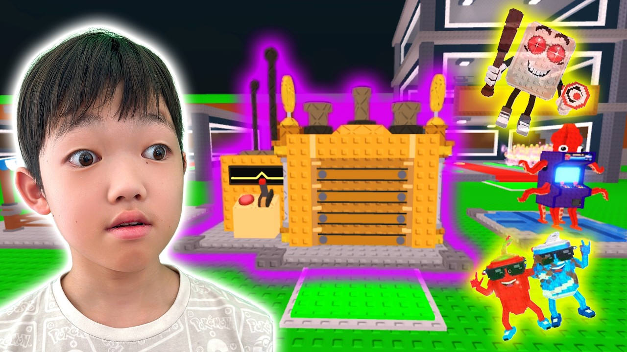 新しい合成マシンがきた！超激レアブレインロッドを大量に手に入れたロブロックス(Roblox)