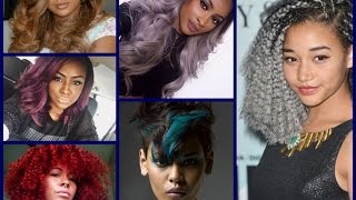 Summer Hair Color Trends For Black Women - Black Hair Color Ideas and Inspirations