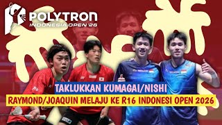Download lagu 🔴LIVE - Raymond Indra/Nikolaus Joaquin Vs Kakeru Kumagai/Hiroki Nishi - Indonesia Open 2026 Reaction mp3