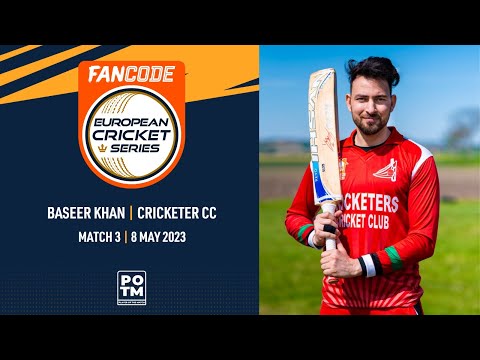 POTM: B.Khan - CCC vs VCC | Highlights | FanCode ECS Austria | 8 May 2023 | ECS23.299