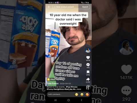 day 12 of posting random old tone france videos until he tells me to stop