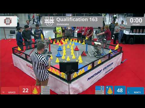 2018 VEXU Innovate Q163 - UIUC2 vs REKT1 - 67 to 93