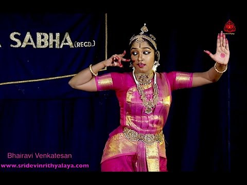 Arunachalakavirayar's Padam "Yaro Ivar Yaro"  by Bhairavi Venkatesan - Sridevi Nrithyalaya