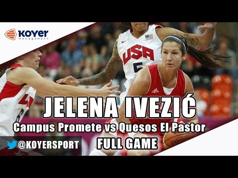 Jelena Ivezic 17pts/6reb/5ast/23EFF - Campus Promete vs Quesos El Pastor - Spain/LIGA DIA - 2017/18