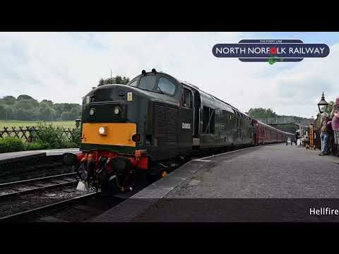 37667 as D6851 "Flopsie" Disturbs the Tranquil North Norfolk Railway!
