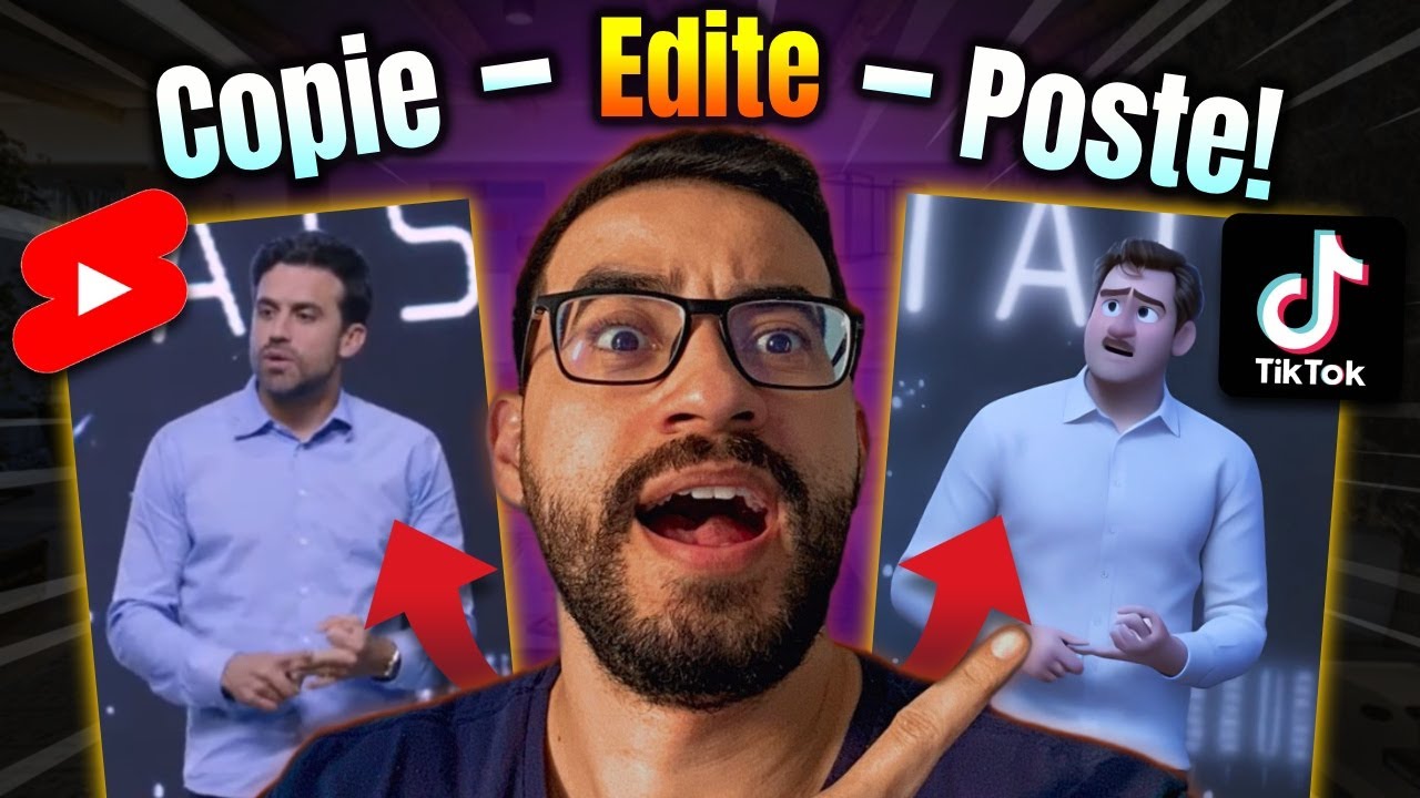 🚨Monetizando Conteúdos Copiados: Copie, Edite e Publique no TikTok