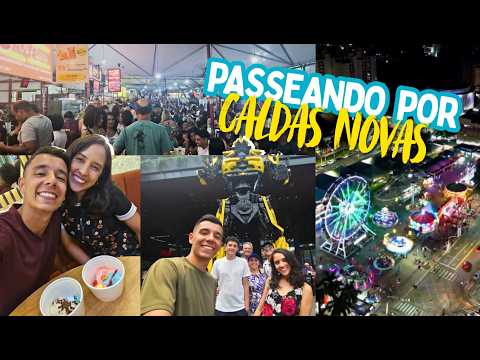 Essa é CALDAS NOVAS no FERIADO | Turistando por Caldas