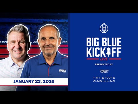 January 23, 2026 | Big Blue Kickoff Live | New York Giants